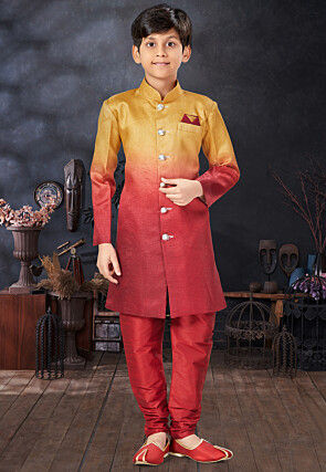 Boys Stylish Kurta Pajama & Jacket Indian Dress 1 to 4 Years #27481 | Buy  Online @ DesiClik.com, USA