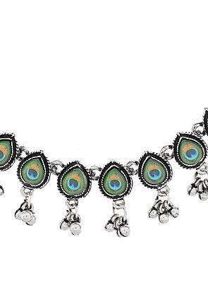 Oxidised Choker Necklace Set