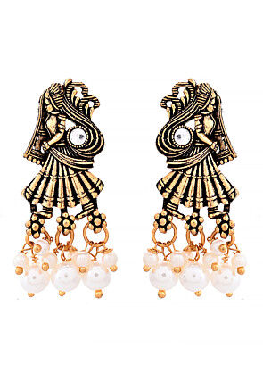 Oxidised Kundan Choker Necklace Set