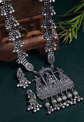 Oxidised Necklace Set