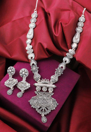 Oxidised Necklace Set