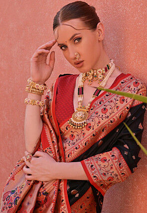Paithani Saree in Black