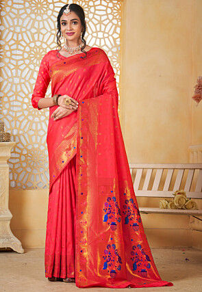 Paithani Saree in Pink