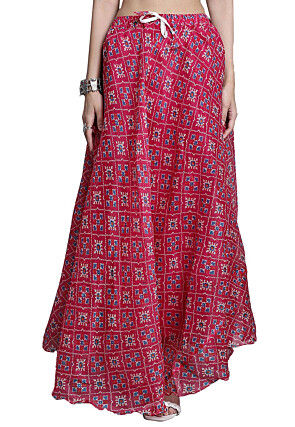 Skirts: Buy Indo Western Short & Long Skirts for Women Online | Utsav ...