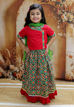 Page 2 Kids Lehenga Buy Lehenga Choli for Kids Online Utsav Fashion