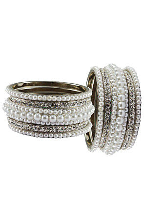 Pearl Bangle Set