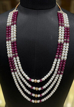 Pearl Layered Kanthimala