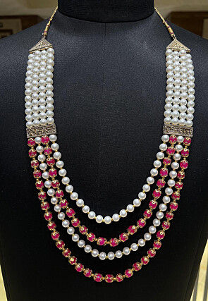 Pearl Layered Kanthimala