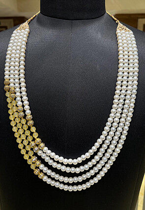Pearl Layered Kanthimala
