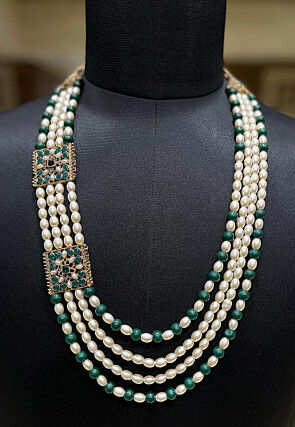 Pearl Layered Kanthimala