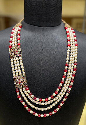 Pearl Layered Kanthimala