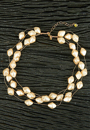 Pearl Layered Necklace Set