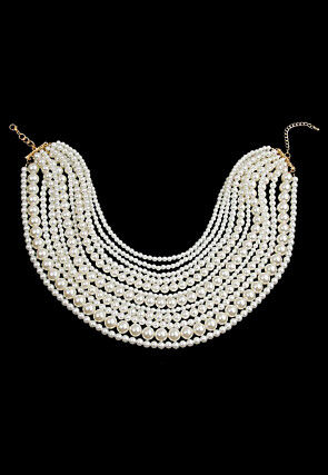 Pearl Layered Necklace Set