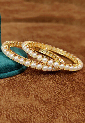 Pearl Pair of Bangles