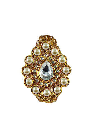 Pearl Saree Pin