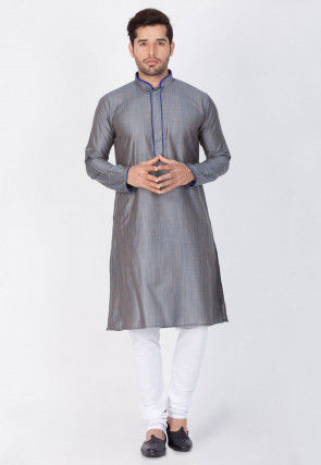Plain Cotton Churidar in White