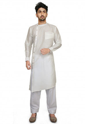 Men S White Kurta Pajama Buy Latest Men S Ethnic Wear Online Utsav Fashion