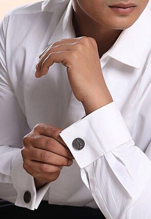 Power Gun Metallic Cufflink Pair