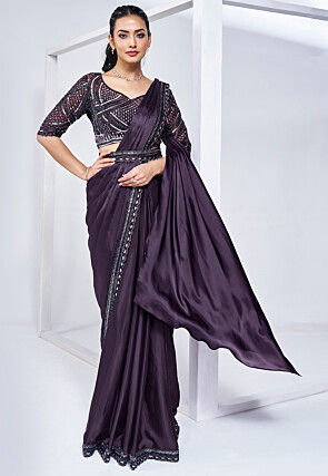 Pre Stitched Sarees Shop Pre Stitched Sari Online at Utsav Fashion