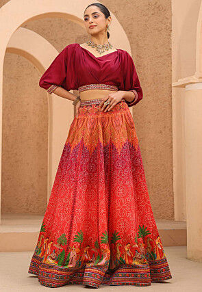 Madhuri Dixit looks like epitome of 'nazakat' in silk top, pink Parsi Gara  skirt | Fashion Trends - Hindustan Times