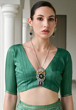 Printed Art Silk Saree in Maroon