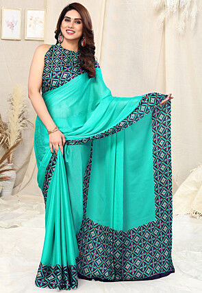 Buy Plain Chiffon Sarees Online In India At Best Price Offers | Tata CLiQ