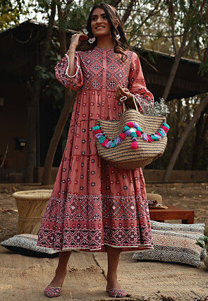 Page 4 Cotton Abstract Print Indo Western Dresses Buy Indo Western Outfits for Women Online Utsav Fashion