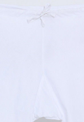 Printed Cotton Asymmetric Kurta Set in Black