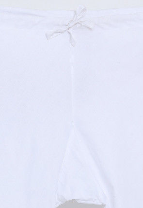 Printed Cotton Asymmetric Kurta Set in Navy Blue