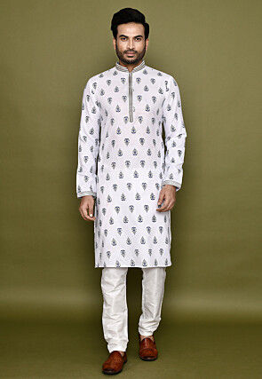 Cotton Kurta Pyjama Ethnic Wear for Men Buy Latest Indian Outfits for Men Online Utsav Fashion