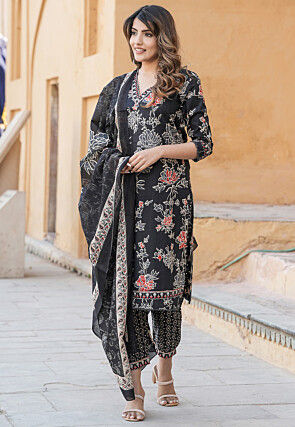 Black Punjabi Suits Salwar Kameez Buy Online Utsav Fashion