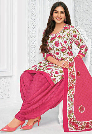 White Plain Color Indian Churidar Pants 100% Cotton-Tights Kurti Salwar  Kameez