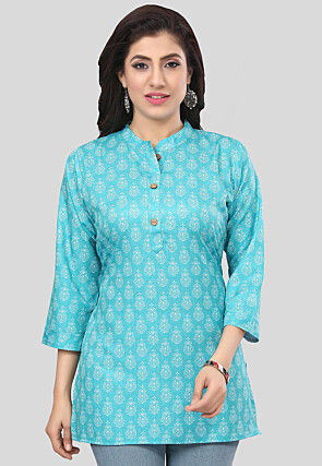 Ready to ship | Casual Readymade Buttons Kurti and Casual Readymade Buttons  Tunic online shopping
