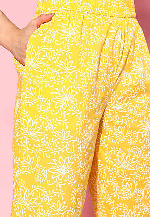 Printed Pure Cotton Pakistani Suit in Blue