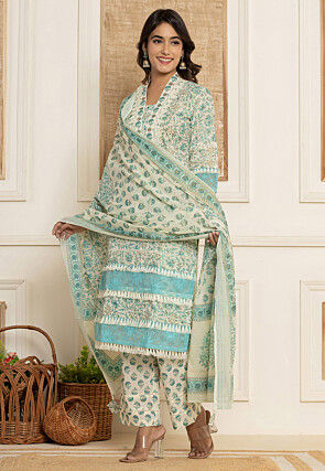 Beige & Winish Maroon Pure Cotton Pakistani Farshi Salwar Indowestern suit
