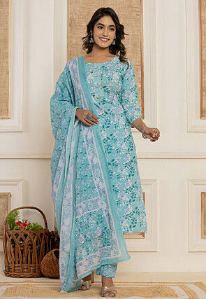 Page 43 Cotton Suit Buy Cotton Salwar Suits Online in Latest Designs Utsav Fashion