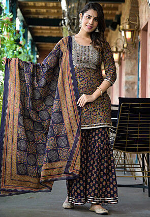 Casual Salwar Kameez USA, Buy Indian Pakistani Casual Salwar Suits Online  in Canada: Grey and Olive