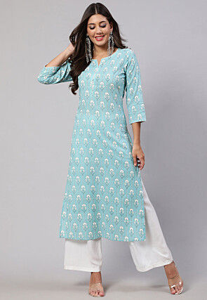 Indo western shop cotton kurtis
