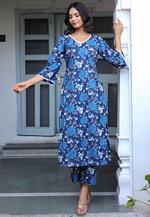 Cotton Dress Buy Indo Western Cotton Dresses for Women Online Utsav Fashion