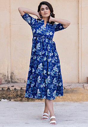 Page 57 | Cotton Dress: Buy Indo-Western Cotton Dresses for Women Online |  Utsav Fashion