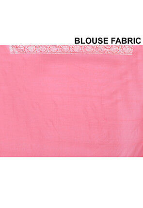 Pure Banarasi Georgette Silk Handloom Saree in Red