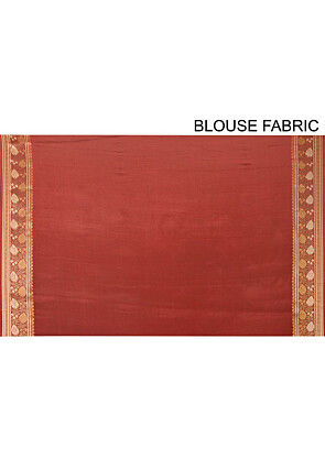 Banarasi Pure Georgette Saree in Red