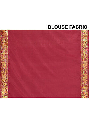 Pure Kanchipuram Silk Embellished Saree in Pink