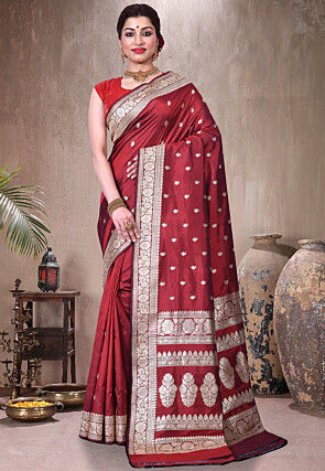 Katan wedding saree online