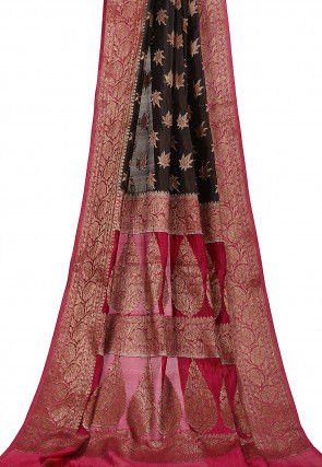 Banarasi Silk Saree in Black