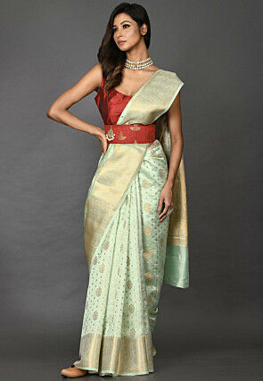 Page 53 | Banarasi Saree - Buy Latest Designer Banarasi Silk Saree Online -  Utsav Fashion