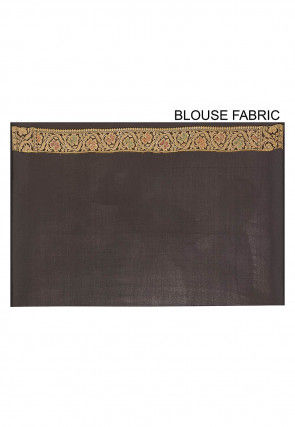 Banarasi Pure Georgette Silk Saree in Black