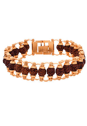 Rudraksh Beaded Men Bracelet