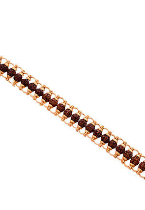 Rudraksh Beaded Men Bracelet