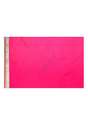 Patch Border Georgette Saree in Mustard 